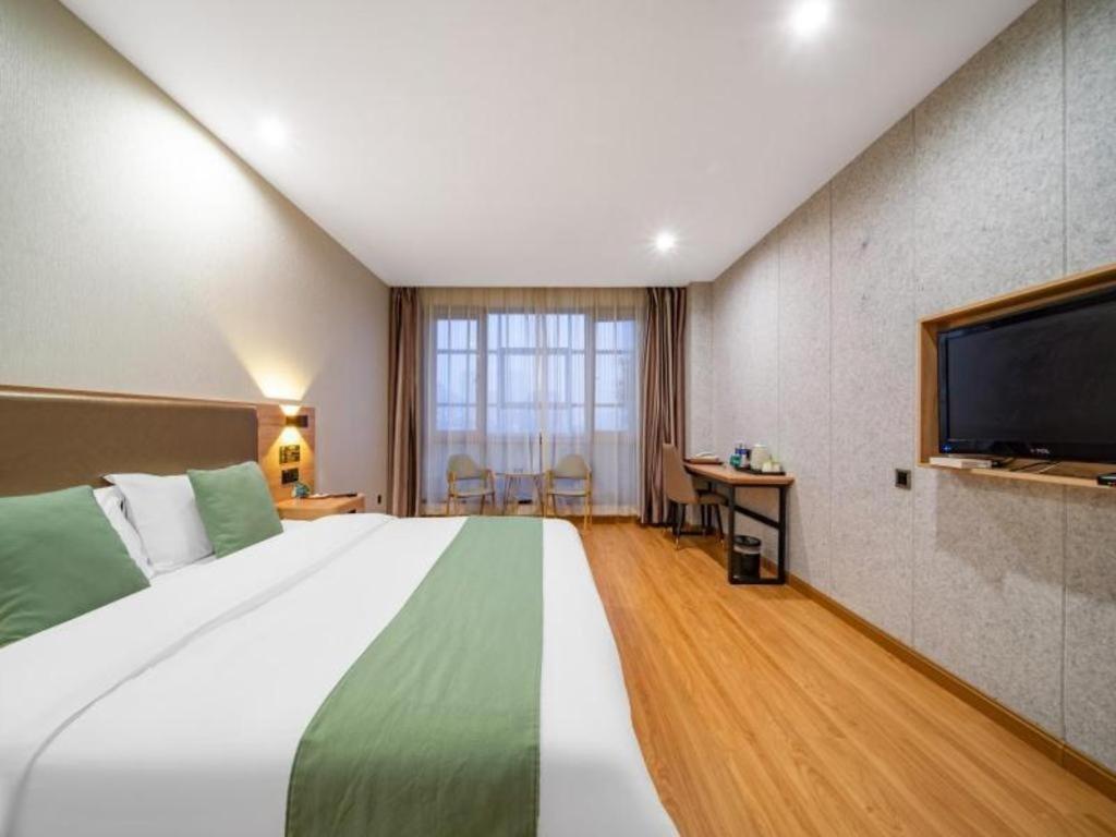 Greentree Inn Jining Yanzhou Jiuzhou Fangyuan Business Hotel Exterior photo