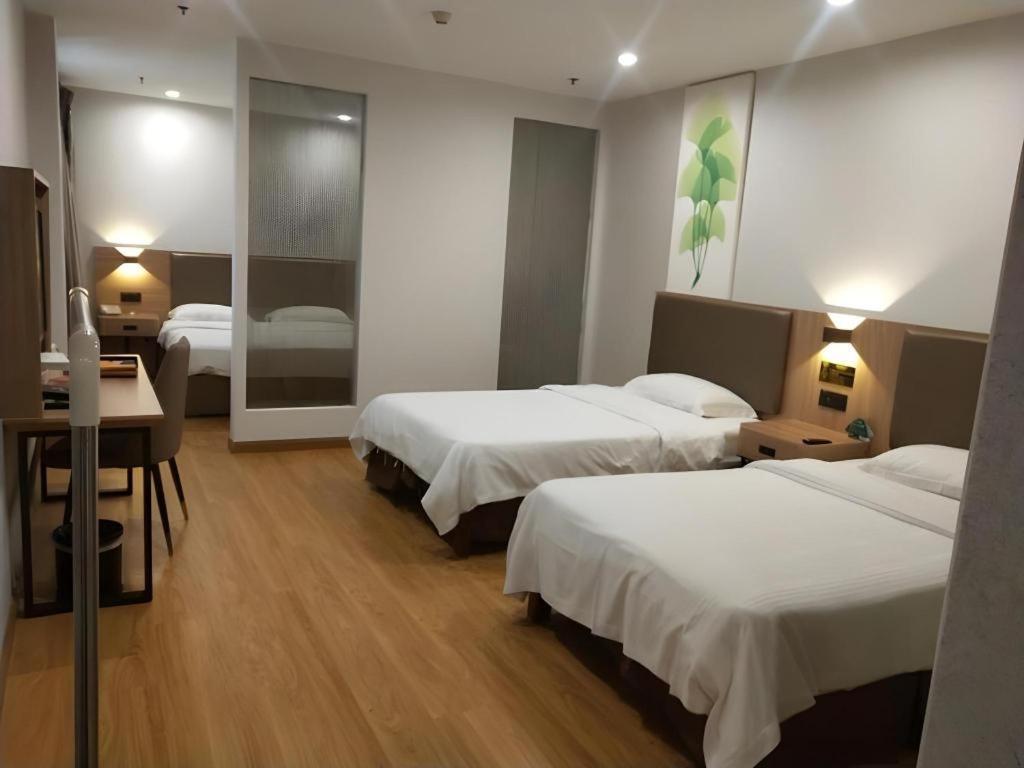 Greentree Inn Jining Yanzhou Jiuzhou Fangyuan Business Hotel Exterior photo